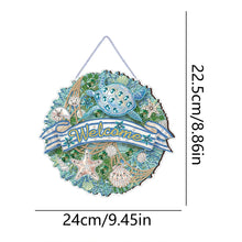 Load image into Gallery viewer, Summer Vibe 2D Flat DIY Special Shape Diamond Art Pendant Wall Door Decoration
