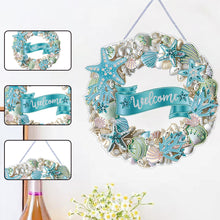 Load image into Gallery viewer, Summer Vibe 2D Flat DIY Special Shape Diamond Art Pendant Wall Door Decoration
