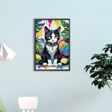 Load image into Gallery viewer, Fruit Cat 40*60CM(Canvas) Full Round Drill Diamond Painting
