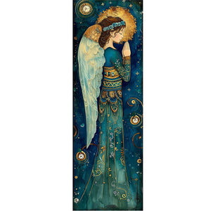 Yishu - Green-Winged Goddess - 30*90CM 11CT 3 Stamped Cross Stitch