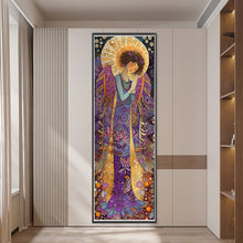 Load image into Gallery viewer, Yishu - Purple-Winged Goddess - 30*90CM 11CT 3 Stamped Cross Stitch
