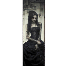 Load image into Gallery viewer, Yishu - Dark Goddess - 30*90CM 11CT 3 Stamped Cross Stitch
