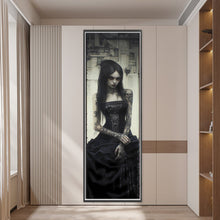 Load image into Gallery viewer, Yishu - Dark Goddess - 30*90CM 11CT 3 Stamped Cross Stitch
