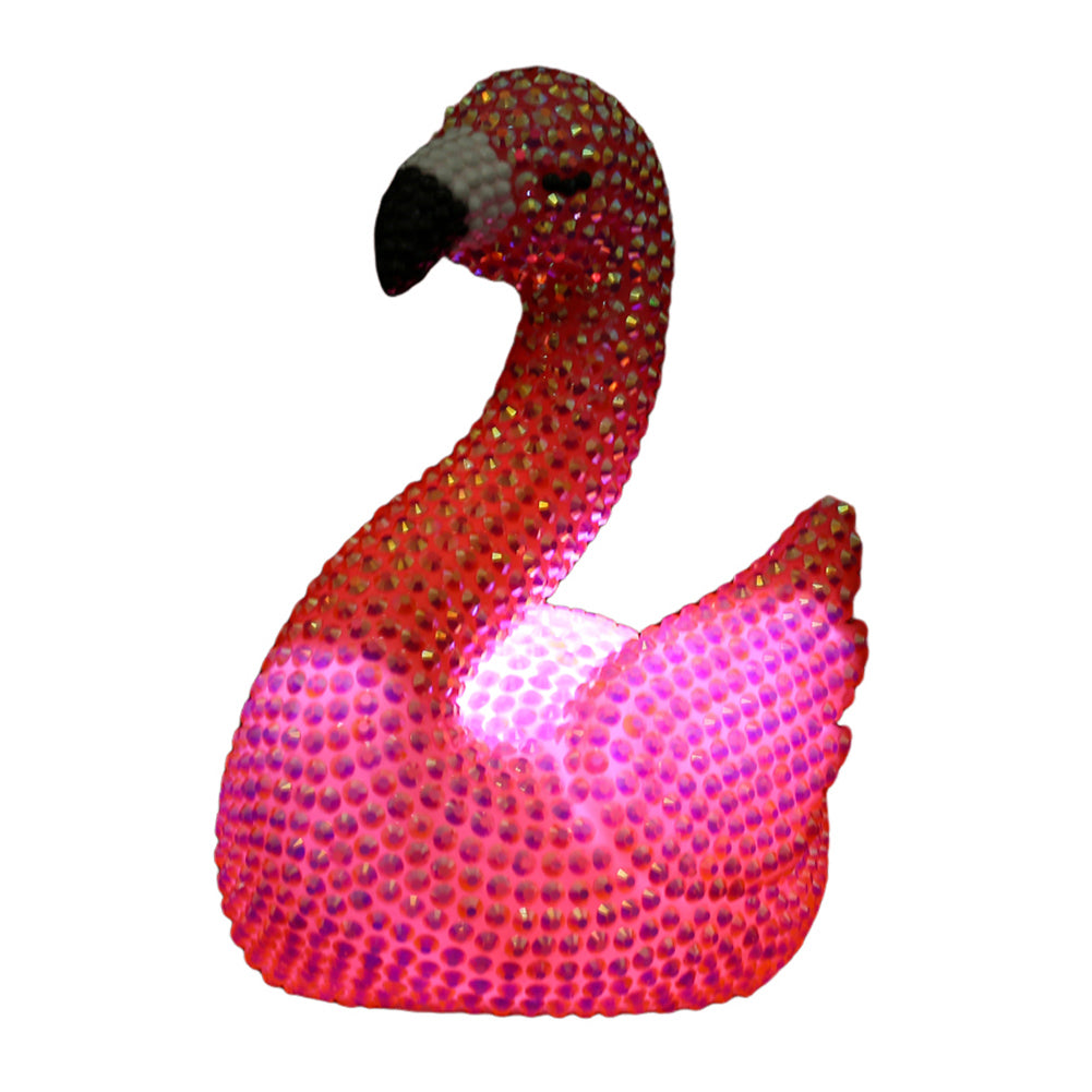 Flamingo Diamond Painting Night Light Diamond Painting Bedside Lamp for Kid Gift