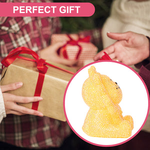 Lion Diamond Painting Night Light Diamond Painting Bedside Lamp for Kid Gift