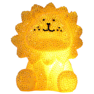 Lion Diamond Painting Night Light Diamond Painting Bedside Lamp for Kid Gift