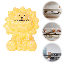 Load image into Gallery viewer, Lion Diamond Painting Night Light Diamond Painting Bedside Lamp for Kid Gift
