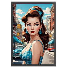 Load image into Gallery viewer, Yishu - City Beauty - 40*60CM 11CT 3 Stamped Cross Stitch

