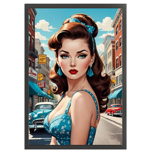 Yishu - City Beauty - 40*60CM 11CT 3 Stamped Cross Stitch