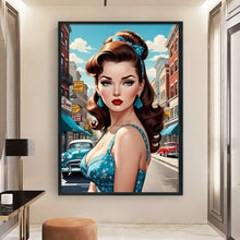 Load image into Gallery viewer, Yishu - City Beauty - 40*60CM 11CT 3 Stamped Cross Stitch
