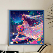 Load image into Gallery viewer, Yishu - Shining Goddess - 50*50CM 11CT 3 Stamped Cross Stitch
