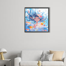 Load image into Gallery viewer, Ocean Girl 40*40CM(Picture) Full Round Drill Diamond Painting
