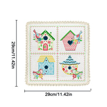 Load image into Gallery viewer, Spring Brand - Selling Point Content - 29*29CM 14CT Fresh Bird&#39;s Nest Egyptian cotton
