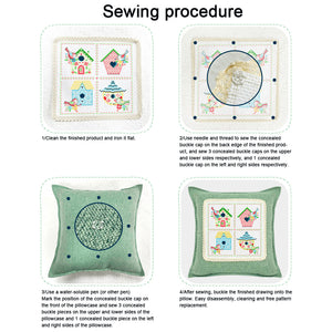 Spring Brand - Yellow - 45*45CM Pillow