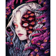 Load image into Gallery viewer, Girl With Multiple Eyes 40*50CM(Picture) Full Square Drill Diamond Painting
