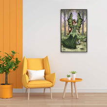 Load image into Gallery viewer, Butterfly Fairy 30*50CM(Picture) Partial AB Full Square Drill Diamond Painting
