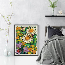 Load image into Gallery viewer, Joy Sunday - Spring Flowers - 35*47CM 14CT 2 Counted Cross Stitch
