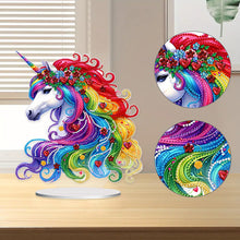 Load image into Gallery viewer, 2D Flat Print DIY Horse Desktop Diamond Painting Art Kits for Adults Beginner
