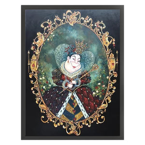 Yishu - Disney Villains - 40*56CM 11CT 3 Stamped Cross Stitch