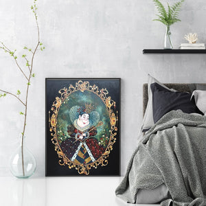 Yishu - Disney Villains - 40*56CM 11CT 3 Stamped Cross Stitch