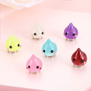 6Pcs Water Drop Shape Magnetic Diamond Painting Cover Holders for DIY Art Craft