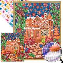 Load image into Gallery viewer, Gingerbread Man&#39;S Cottage 40*50CM(Picture) Full Round Drill Diamond Painting

