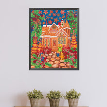Load image into Gallery viewer, Gingerbread Man&#39;S Cottage 40*50CM(Picture) Full Round Drill Diamond Painting

