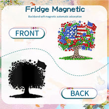 Load image into Gallery viewer, 6Pcs Independence Day Flag Tree Diamond Painting Fridge Magnet for Home Decor
