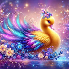 Load image into Gallery viewer, 2PCS Ruby Duck And White Swan 40*40CM(Picture) Full Round Drill Diamond Painting

