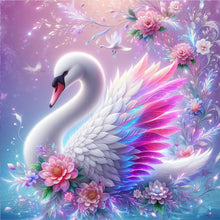 Load image into Gallery viewer, 2PCS Ruby Duck And White Swan 40*40CM(Picture) Full Round Drill Diamond Painting
