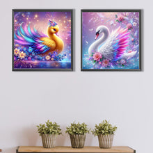 Load image into Gallery viewer, 2PCS Ruby Duck And White Swan 40*40CM(Picture) Full Round Drill Diamond Painting
