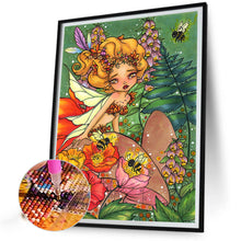 Load image into Gallery viewer, Flower Fairy 40*50CM(Picture) Full Round Drill Diamond Painting
