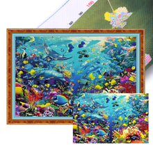 Load image into Gallery viewer, Yishu - Underwater World - 90*60CM 11CT 3 Stamped Cross Stitch

