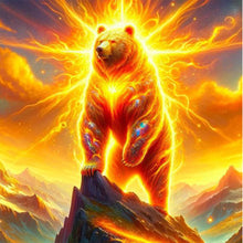 Load image into Gallery viewer, Bear 30*30CM(Picture) Full Round Drill Diamond Painting

