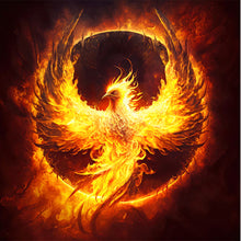 Load image into Gallery viewer, Phoenix 30*30CM(Picture) Full Round Drill Diamond Painting
