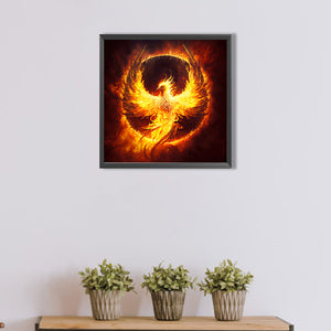 Phoenix 30*30CM(Picture) Full Round Drill Diamond Painting