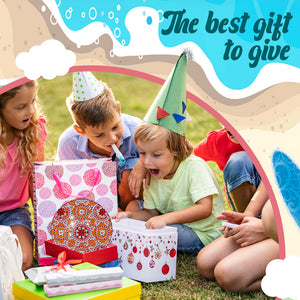 8Pcs Wooden Pattern DIY Diamond Painting Coasters Diamond Dot Kits for Beginners