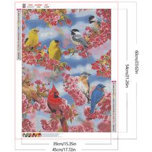 Load image into Gallery viewer, Birds And Flowers 45*60CM(Canvas) Full Round Drill Diamond Painting
