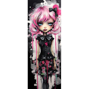 Non-Mainstream Girl 30*80CM(Picture) Full Square Drill Diamond Painting