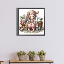 Load image into Gallery viewer, Gnome Girl 40*40CM(Canvas) Full Round Drill Diamond Painting
