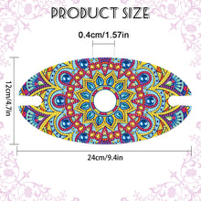 Load image into Gallery viewer, Acrylic Special Shaped Mandala Art 5D DIY Diamond Art Wine Bottle Holder for Bar
