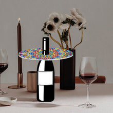 Load image into Gallery viewer, Acrylic Special Shaped Mandala Art 5D DIY Diamond Art Wine Bottle Holder for Bar

