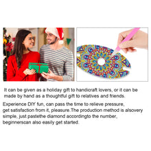 Load image into Gallery viewer, Acrylic Special Shaped Mandala Art 5D DIY Diamond Art Wine Bottle Holder for Bar
