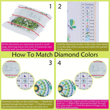 Load image into Gallery viewer, 8Pcs Special Shape Alien Diamond Painting Fridge Magnet for Fridge Whiteboards
