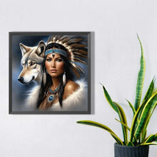 Load image into Gallery viewer, Indian 40*40CM(Picture) Full Square Drill Diamond Painting
