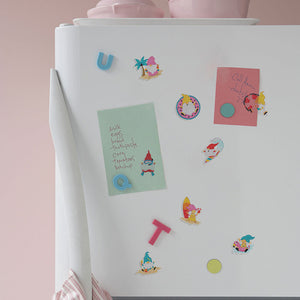 8Pcs 2D/Flat DIY Ocean Gnomes Diamond Painting Magnets Kit for Art Crafts Gift