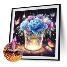 Load image into Gallery viewer, Glowing Flowers 40*40CM(Picture) Full Square Drill Diamond Painting
