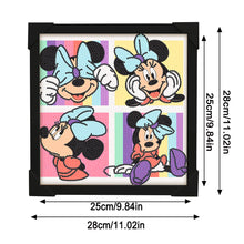 Load image into Gallery viewer, Mickey and Minnie Diamond Art Painting Kits with Frame for Kids Ages 4-8-12
