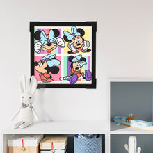Load image into Gallery viewer, Mickey and Minnie Diamond Art Painting Kits with Frame for Kids Ages 4-8-12
