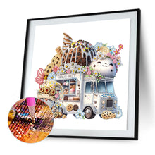 Load image into Gallery viewer, 4PCS Gnome 30*30CM(Canvas) Partial Special Shaped Drill Diamond Painting
